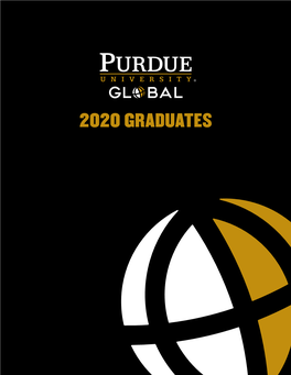 2020 GRADUATES This Page Has Been Intentionally Left Blank
