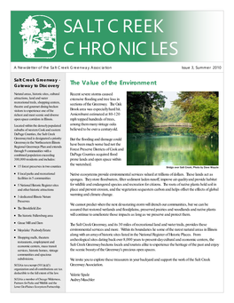 Salt Creek Chronicles Printing and Design by Edmark Press, Inc