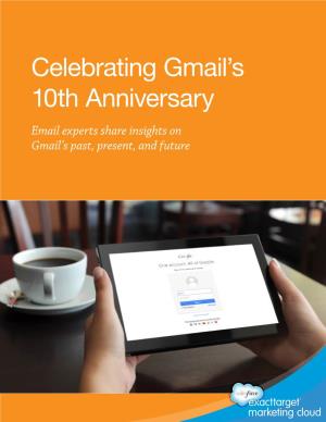 Celebrating Gmail's 10Th Anniversary