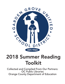 2018 Summer Reading Toolkit