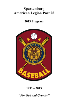 2013 Program 1933