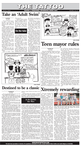 Teen Mayor Rules It’S Different for Older View- a Lot of Imagination and Are at for Ers