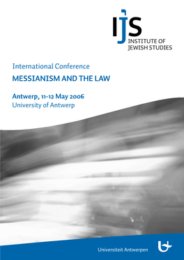 Messianism and the Law