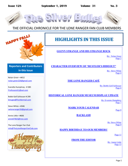 Issue 128 September 2019