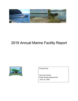 2019 Annual Marine Facility Report