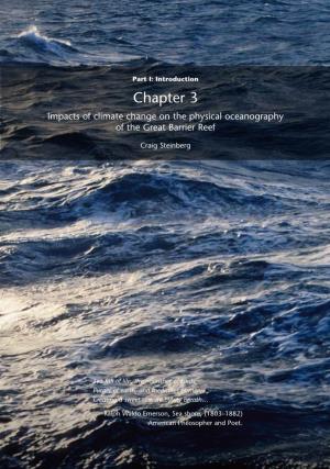 Chapter 3 Impacts of Climate Change on the Physical Oceanography of the Great Barrier Reef