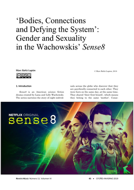 'Bodies, Connections and Defying the System': Gender and Sexuality In