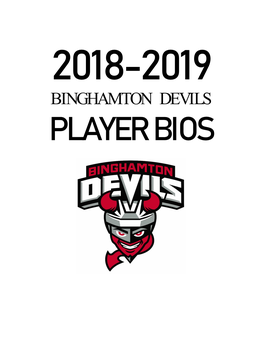 Binghamton Devils Player Bios