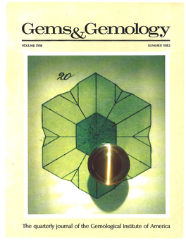 Summer 1982 Gems & Gemology