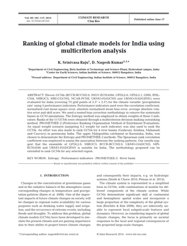 Climate Research 60:103