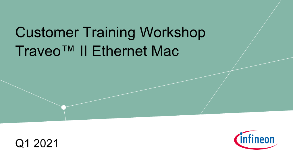 Traveo™ II Ethernet Mac