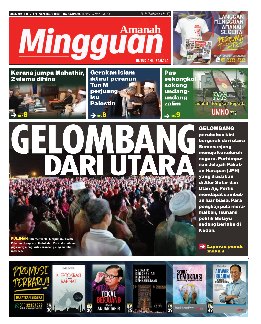 Edisi 97 • 8 - 14 April 2018 •