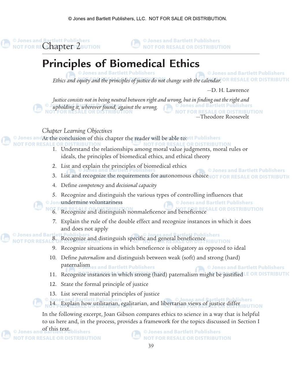 Chapter 2 Principles of Biomedical Ethics
