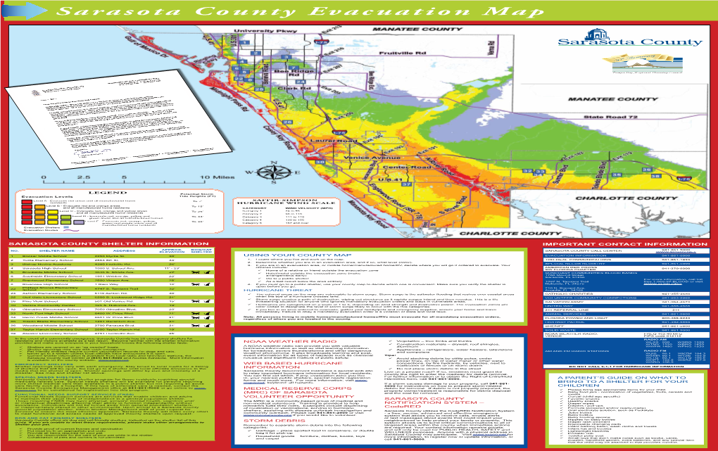 Sarasota County Evacuation Map - DocsLib