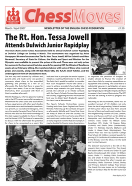 The Rt. Hon. Tessa Jowell