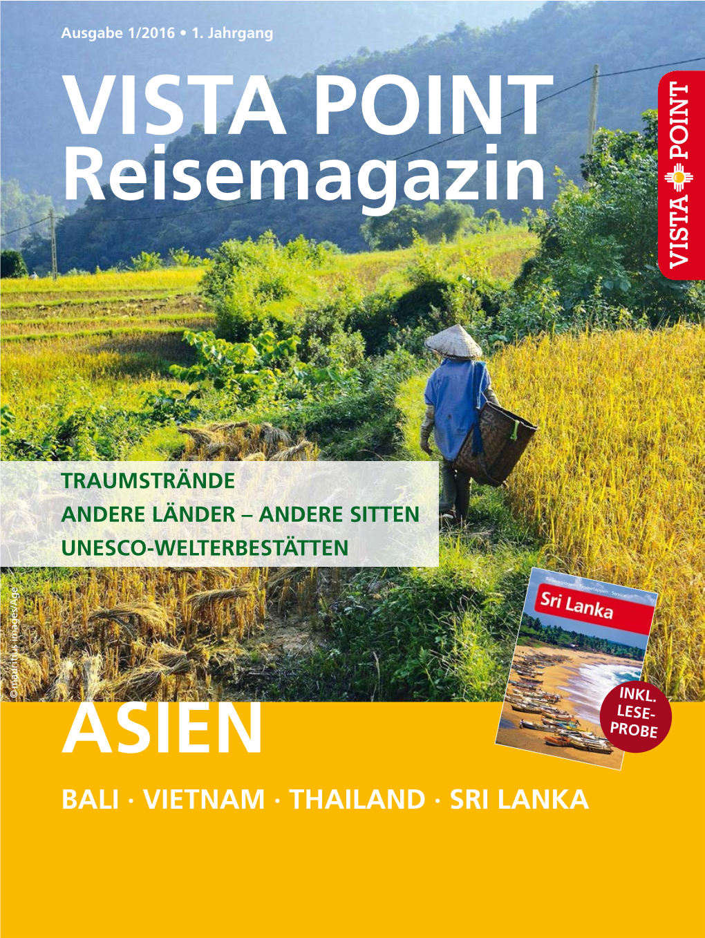 VISTA POINT Reisemagazin Asien