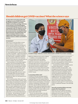 Should Children Get COVID Vaccines? What the Science Says