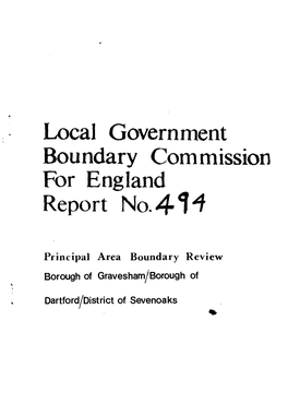 Local Government Boundary Commission for England Report No