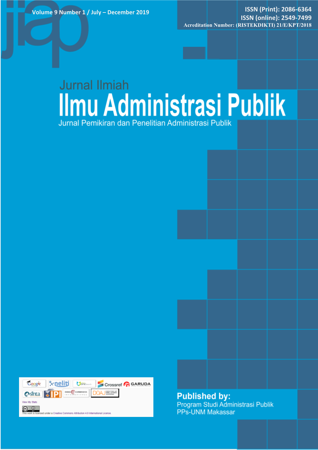 (Print): 2086-6364 ISSN (Online): 2549-7499 Acreditation Number: (RISTEKDIKTI) 21/E/KPT/2018