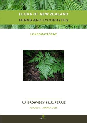 Flora of New Zealand Ferns and Lycophytes