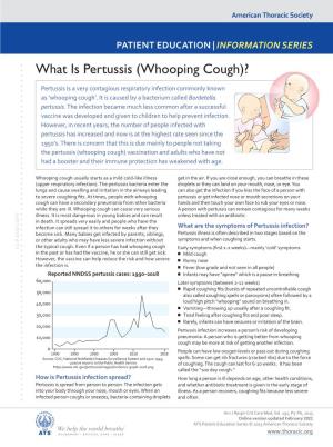 What Is Pertussis (Whooping Cough)?