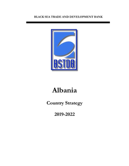 Albania Country Strategy 2019-2022