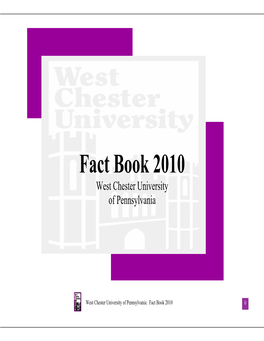 Fact Book 2010 West Chester University of Pennsylvania