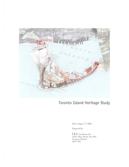 Toronto Island Heritage Study