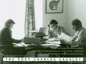 THE POET CHARLES CAUSLEY Photograph Copyright Carol Hughes the POET CHARLES CAUSLEY