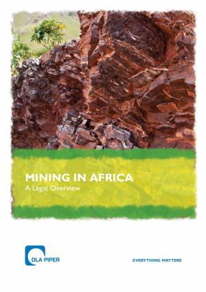 MINING in AFRICA a Legal Overview