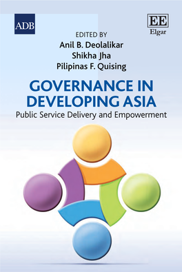 Governance in Developing Asia Governance in Developing Asia