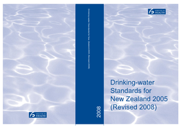 Drinking-Water Standards for New Zealand 2005 (Revised 2008)