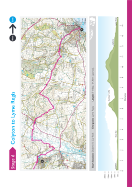 Colyton to Lyme Regis