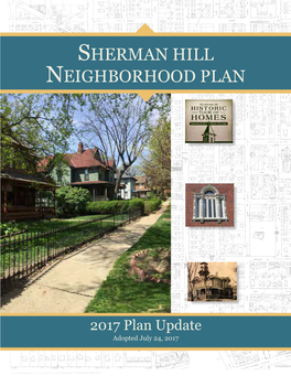 Sherman Hill Neighborhood Plan 2018