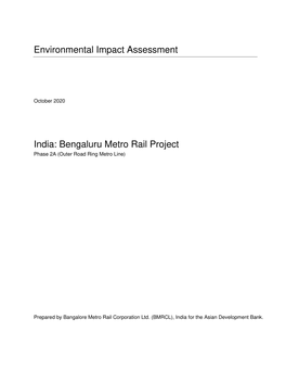 Environmental Impact Assessment (Phase