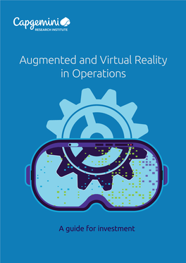 Augmented and Virtual Reality in Operations