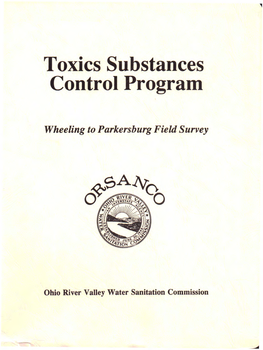 Toxics-Substance-Control-Program-Wheeling-To-Parkersburg-Field-Study