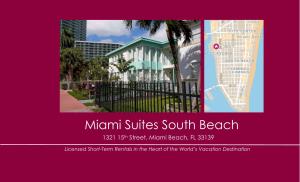 Miami Suites South Beach 1321 15Th Street, Miami Beach, FL 33139