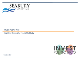 Logistics Research / Feasibility Study Invest Puerto Rico