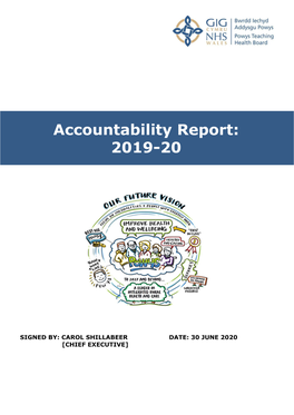Accountability Report: 2019-20