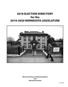 2018 Election Directory of the Minnesota Legislature