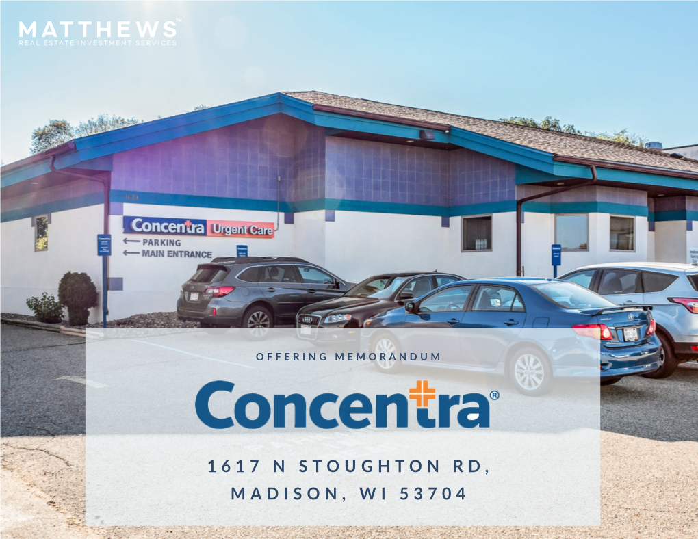 Concentra 1617 N Stoughton Rd Madison WI