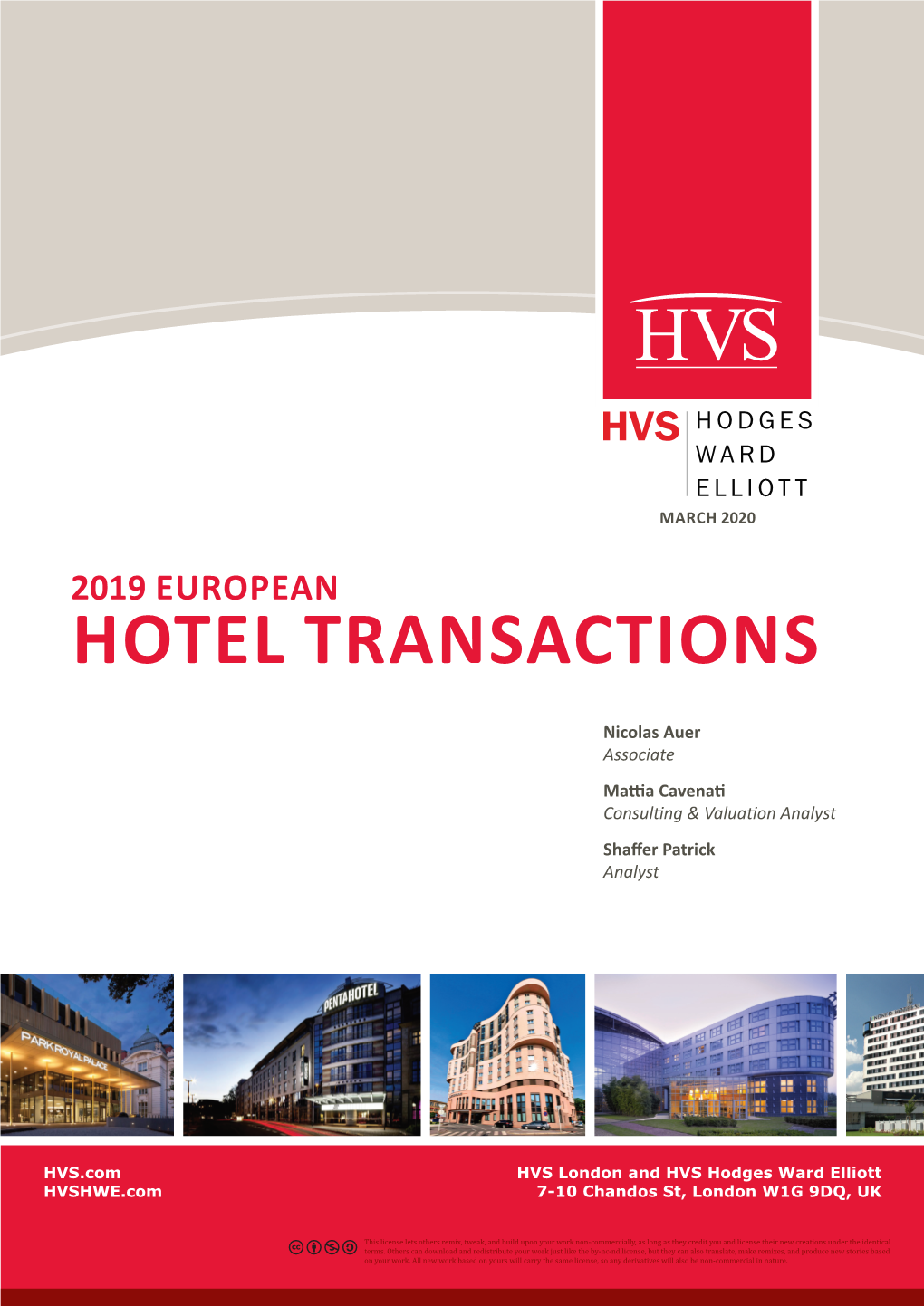 2019 European Hotel Transactions | Page 2 18%