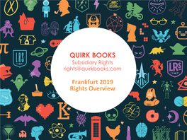 Quirk Frankfurt 2019 Rights Guide