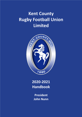 Kent County Rugby Football Union Limited