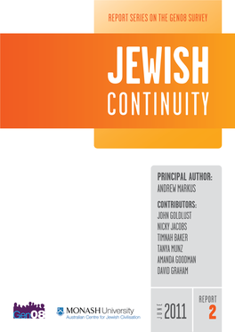 Jewish Continuity
