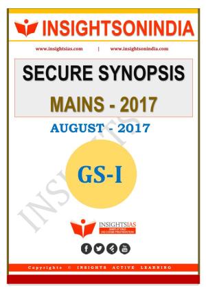 Secure Synopsis Mains - 2017 August - 2017
