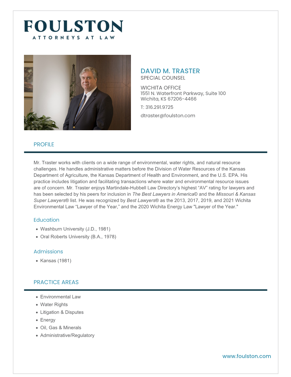 Foulston Siefkin LLP