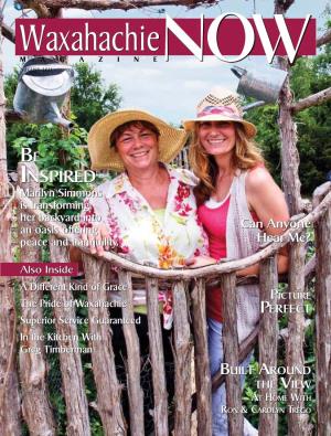 Front Cover Waxahachie Magazine August 2011 NOW