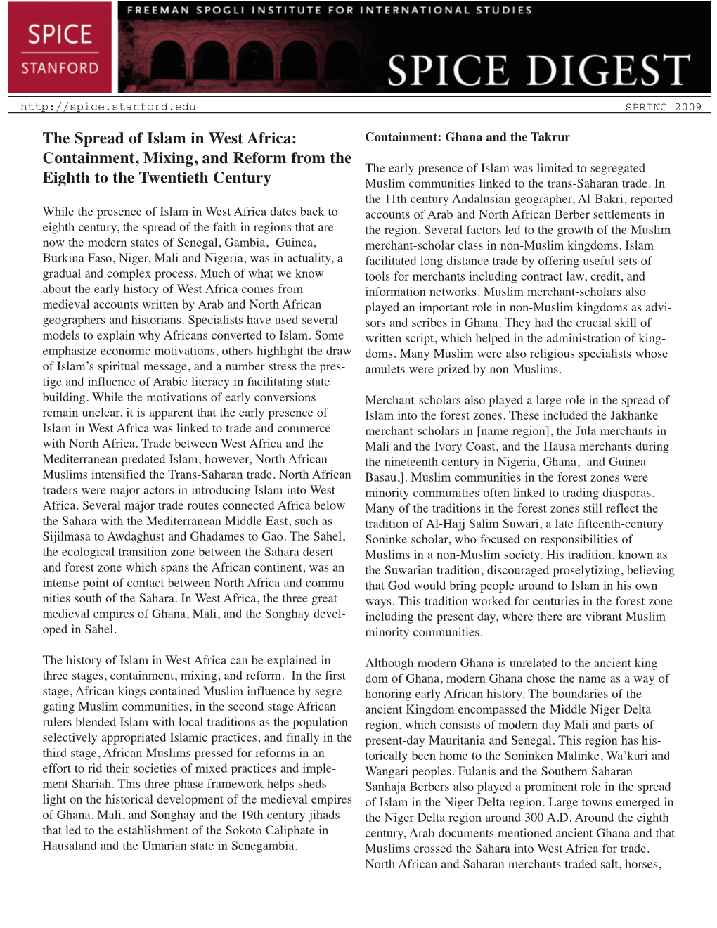 the-spread-of-islam-in-west-africa-docslib